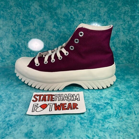 Converse Chuck Taylor All Star Lugged 2.0 Pink Women’s Platform Shoes Size 9 - Picture 2 of 5